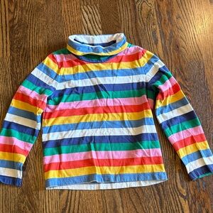 Boden Multicolor Striped Kids Long Sleeve Tee
